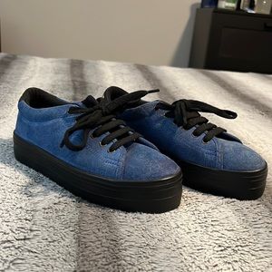 No Name Brand Blue Shoes